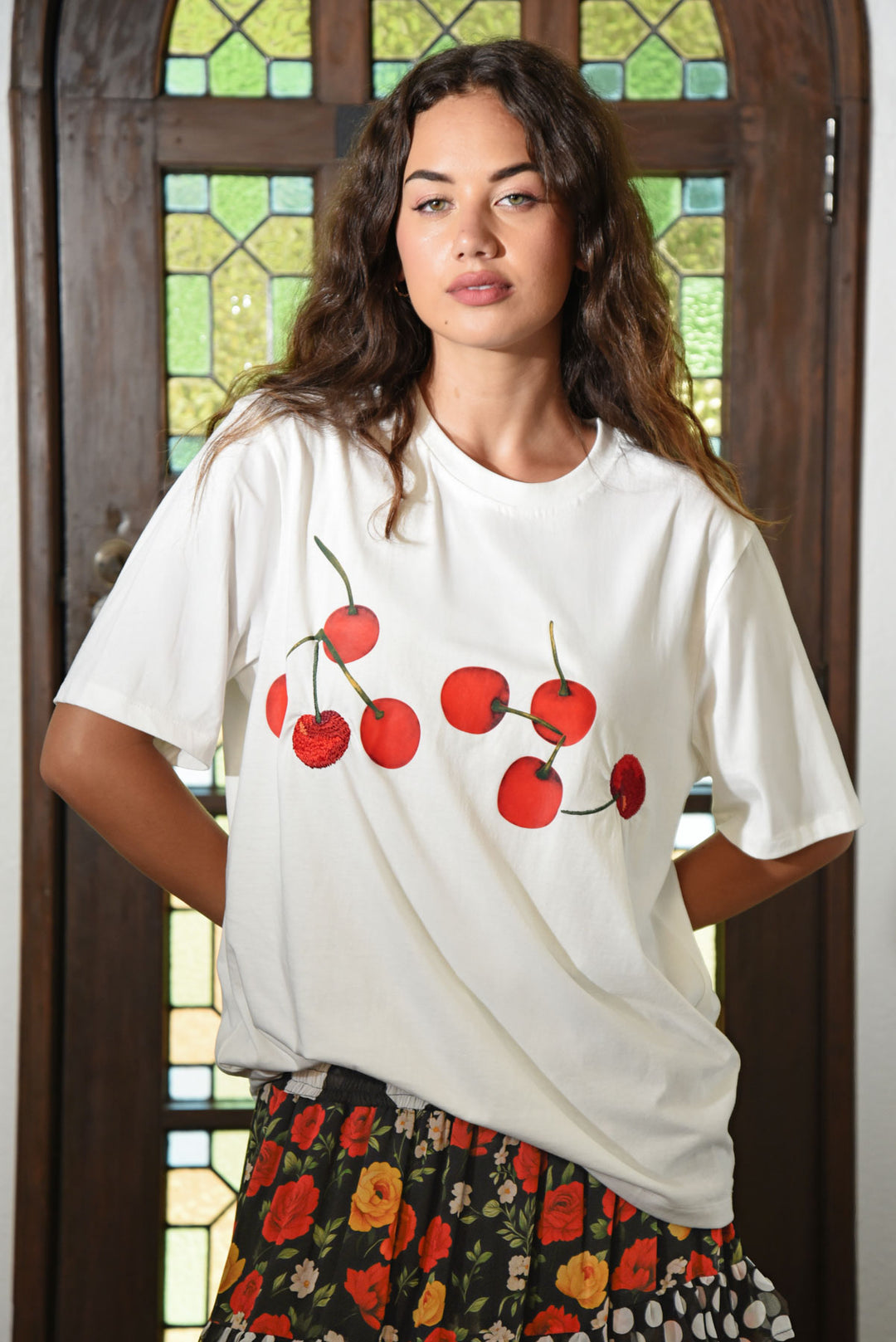 EAT, DRINK & BE CHERRY Top
