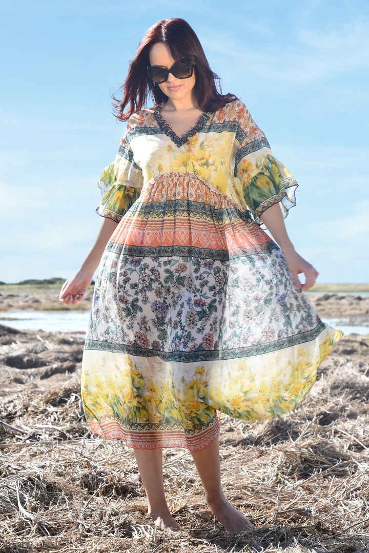 THAT'S A WRAP Dress (SUNSHINE)