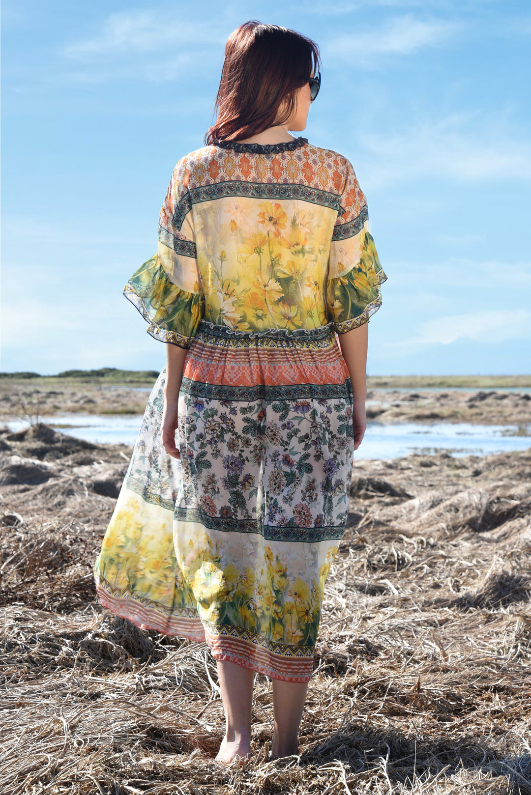 THAT'S A WRAP Dress (SUNSHINE)