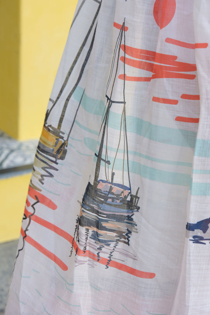 DON'T MAKE WAVES Dress (Marina)