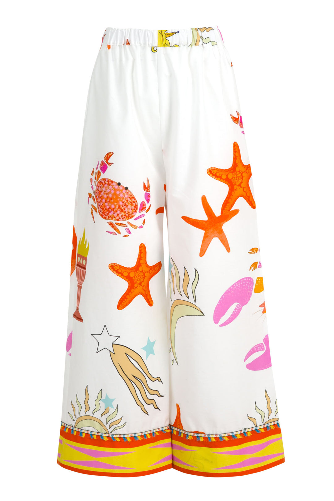 STRETCH A LEG PANT (WHITE SUN)