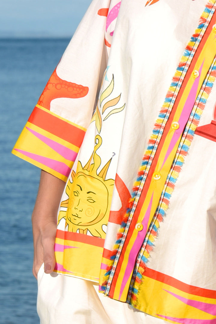 UNDER THE SUN SHIRT (WHITE SUN)