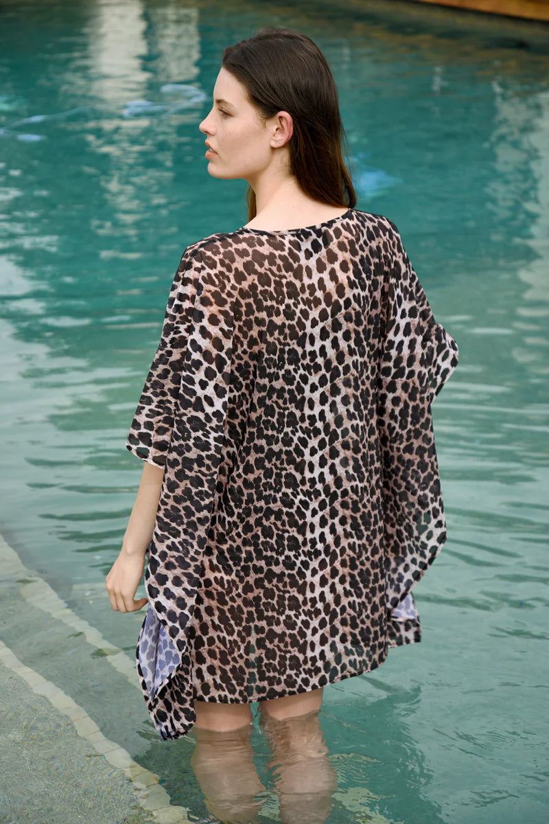 SHEER PLEASURE Dress (Black Spot)