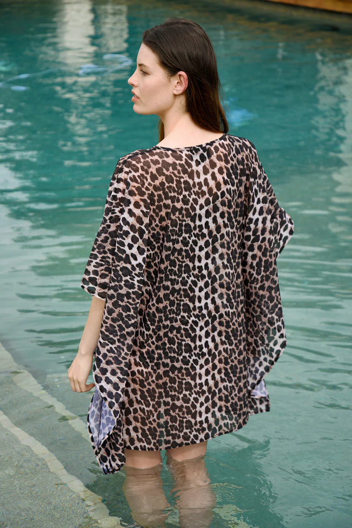 SHEER PLEASURE Dress (Black Spot)