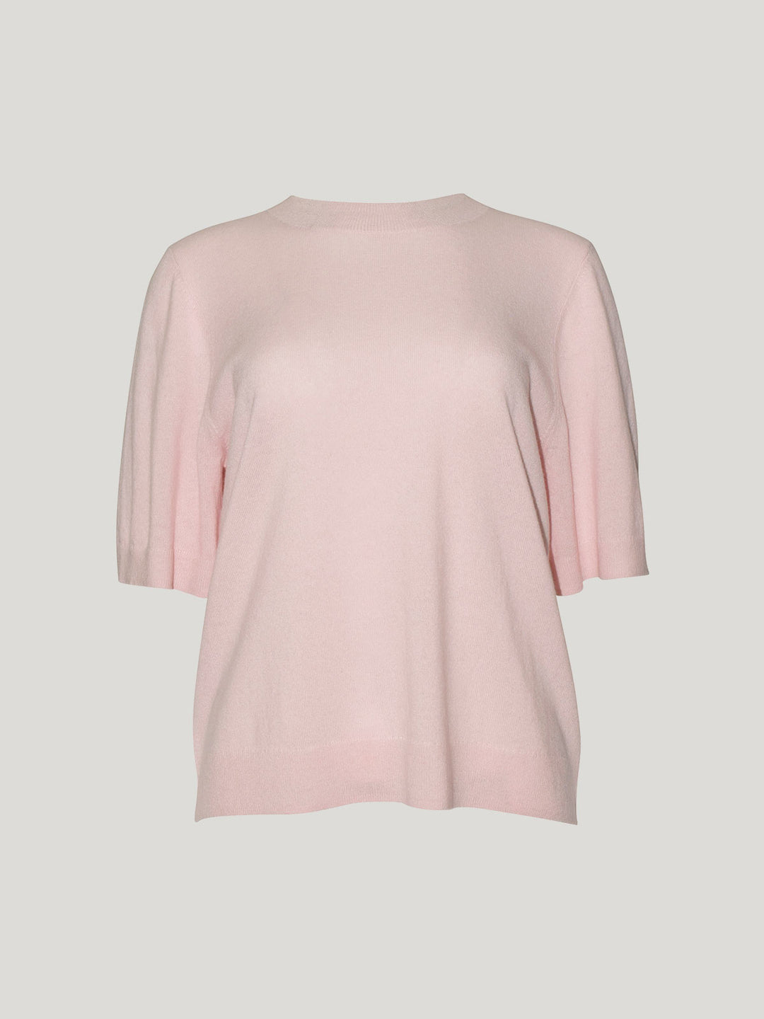 Emi Cashmere Tee (Pale Pink)