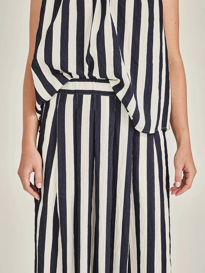 BELLAMY Striped Skirt (Navy Stripe)