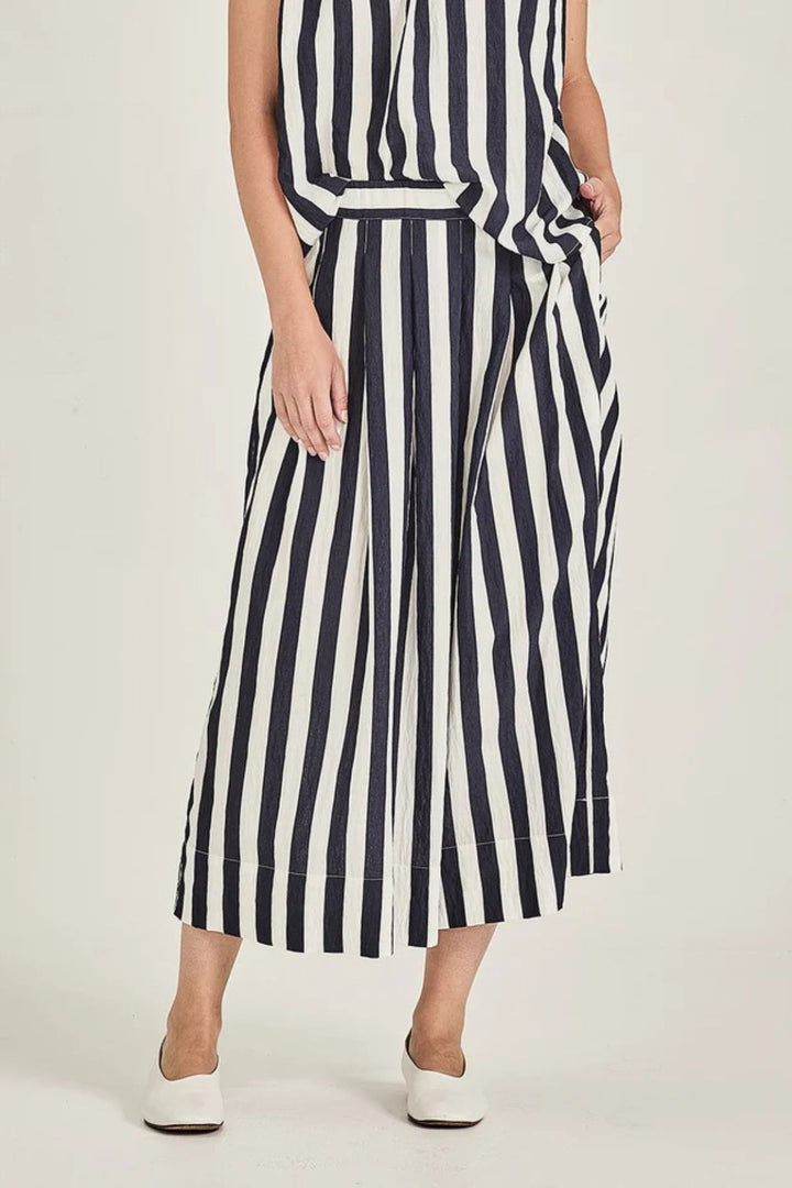 BELLAMY Striped Skirt (Navy Stripe)