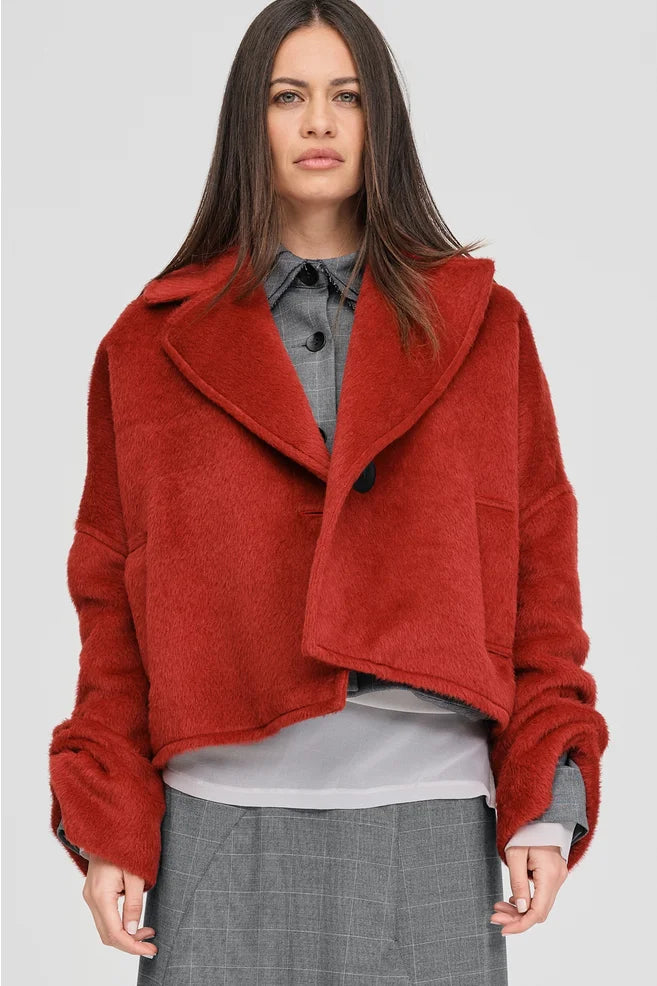 Covet Coat (Red Hairy)