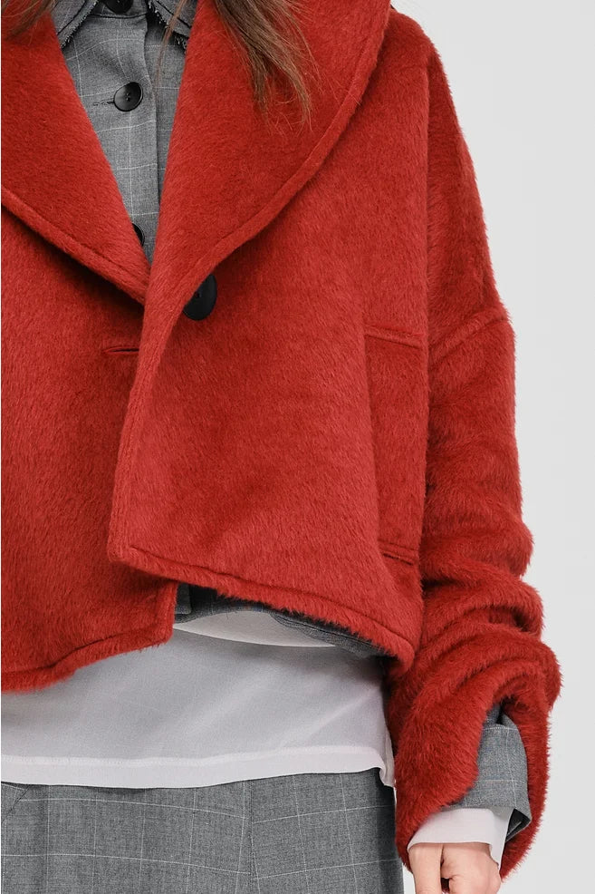 Covet Coat (Red Hairy)