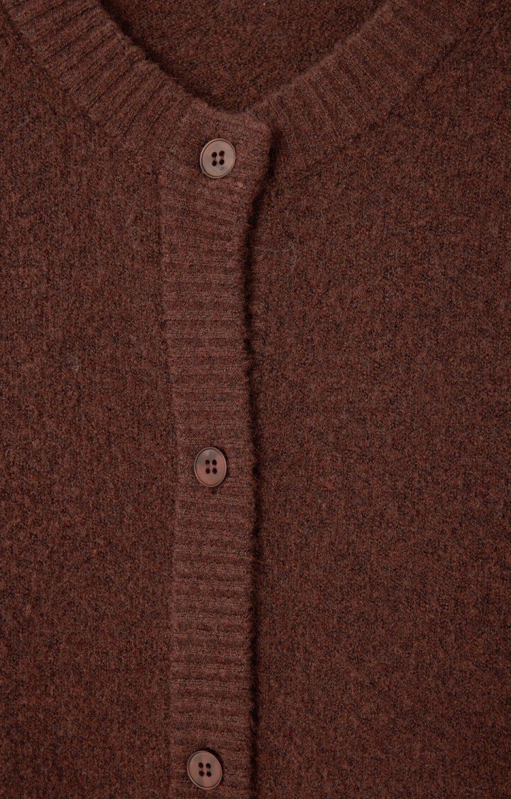 Damsville Cardigan (Brownie Black Melange)