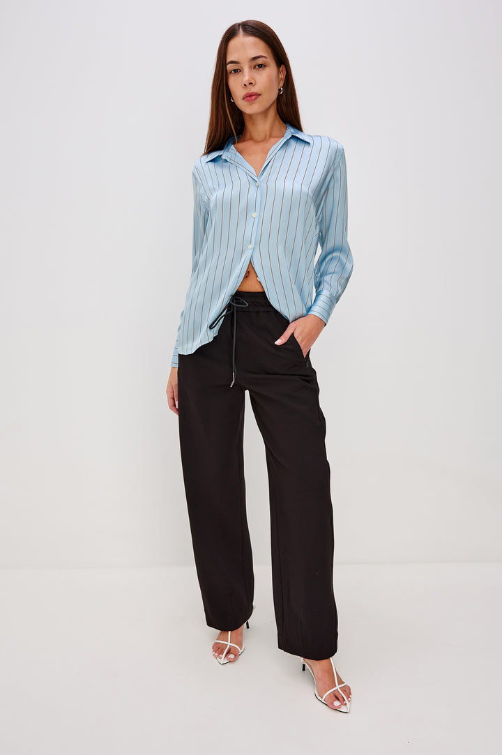 Dorian Button Down (Skyline Stripe)