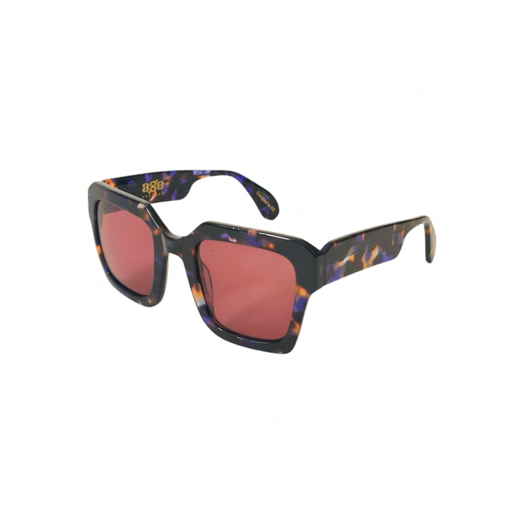 Damage Sunglasses (Indigo Tortoiseshell with Brown)