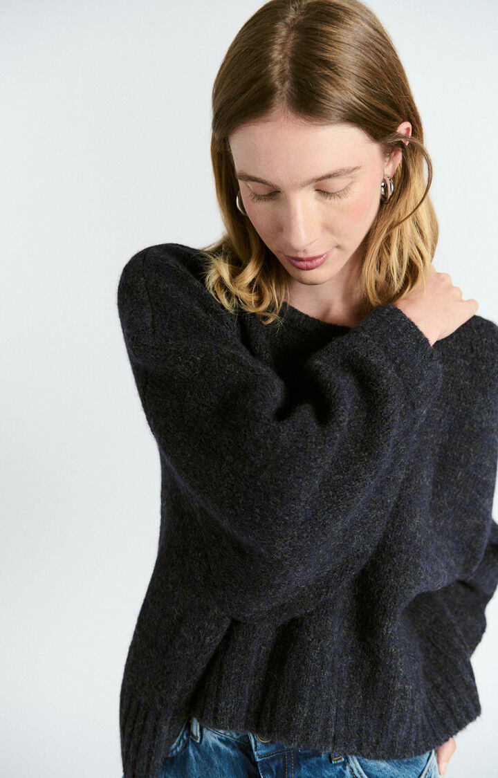 East Jumper  (Navy Melange)