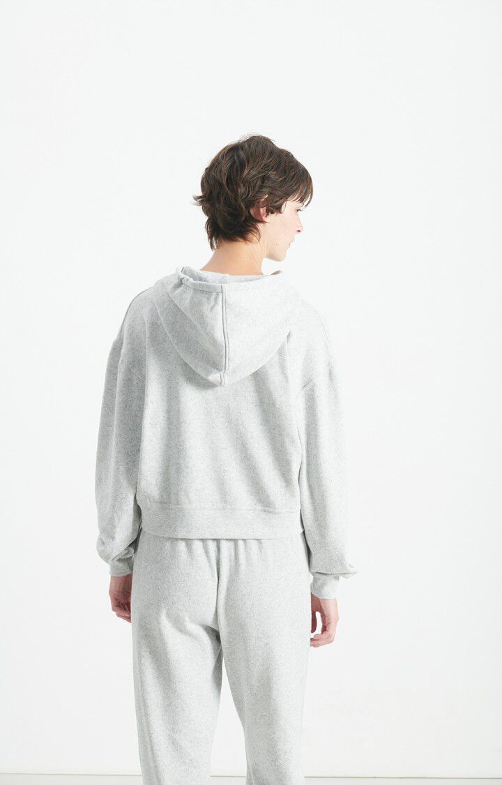 Evona Hoodie (Light Grey Melange)