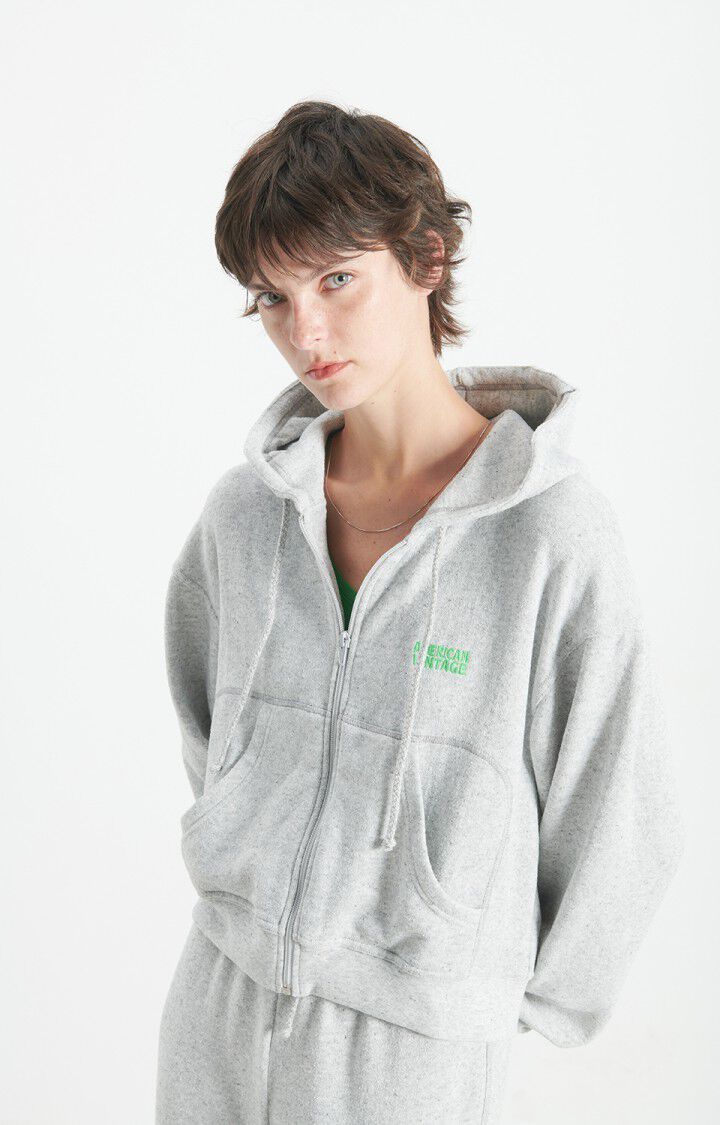 Evona Hoodie (Light Grey Melange)