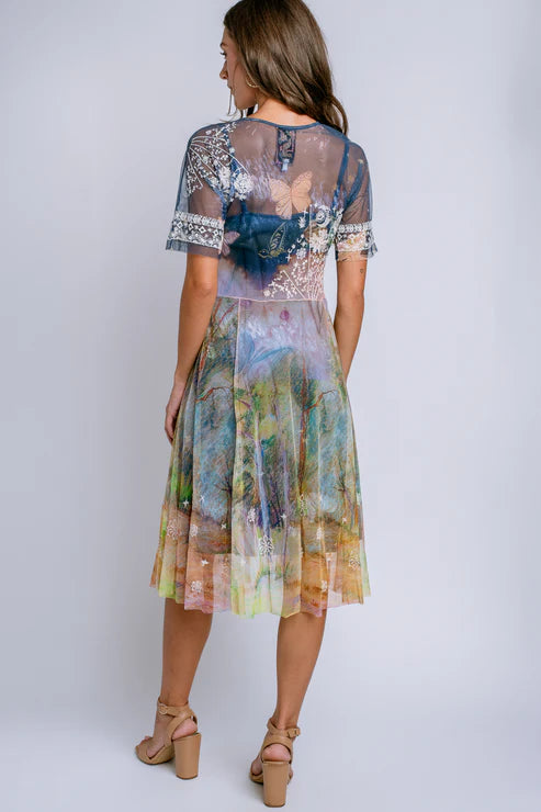 Wendi Mesh Dress (Aurelius)
