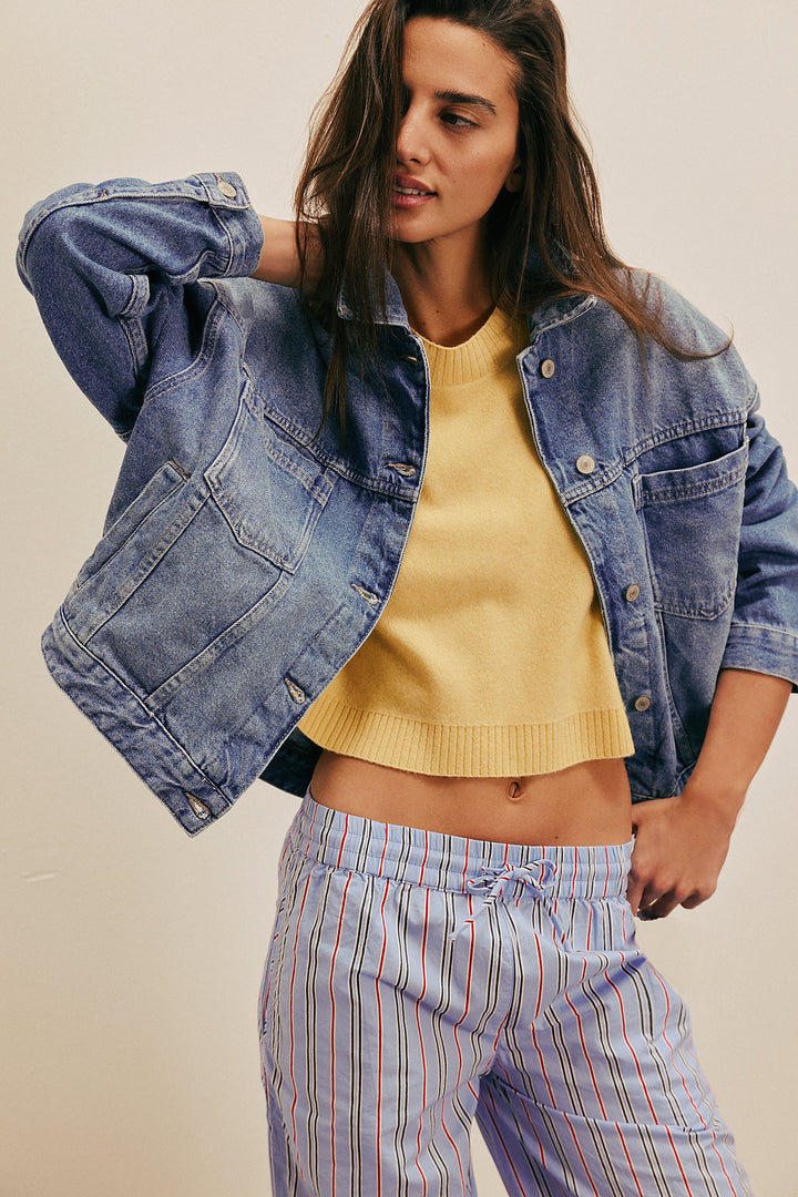 Opal Swing Denim Jacket (Cowboy Romance)