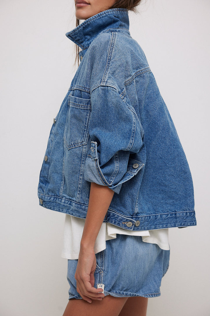 Opal Swing Denim Jacket (Cowboy Romance)