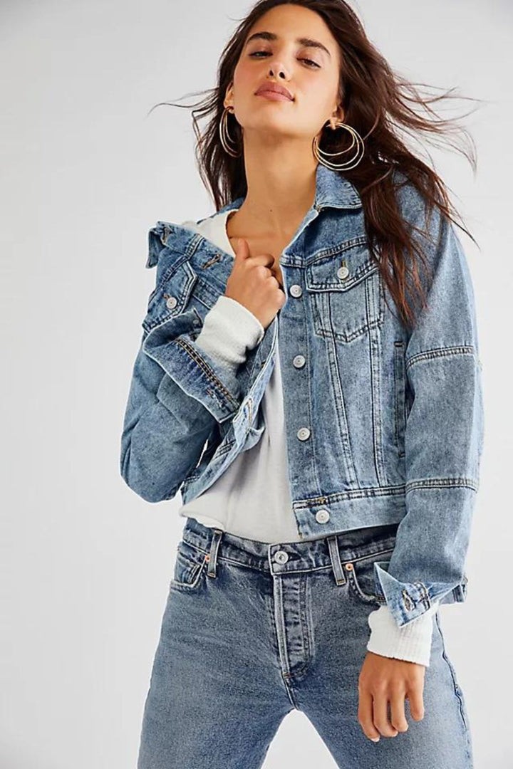 RUMORS DENIM JACKET (Light Indigo)