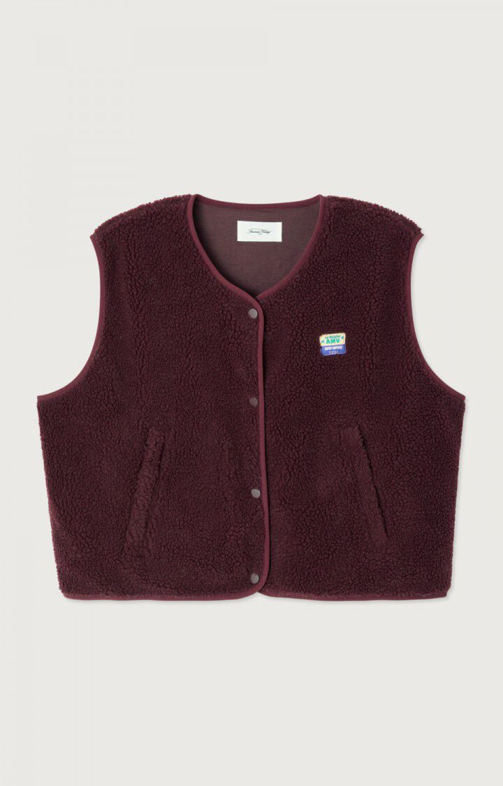 Hoktown Vest (Burgundy Melange)