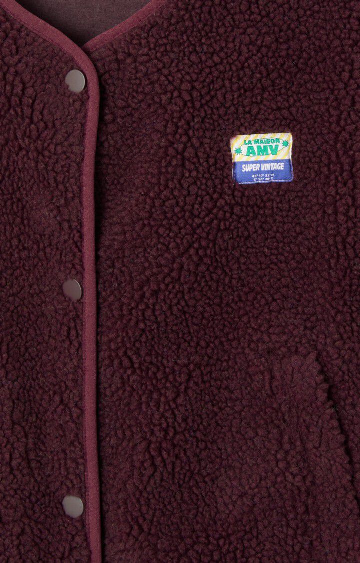 Hoktown Vest (Burgundy Melange)