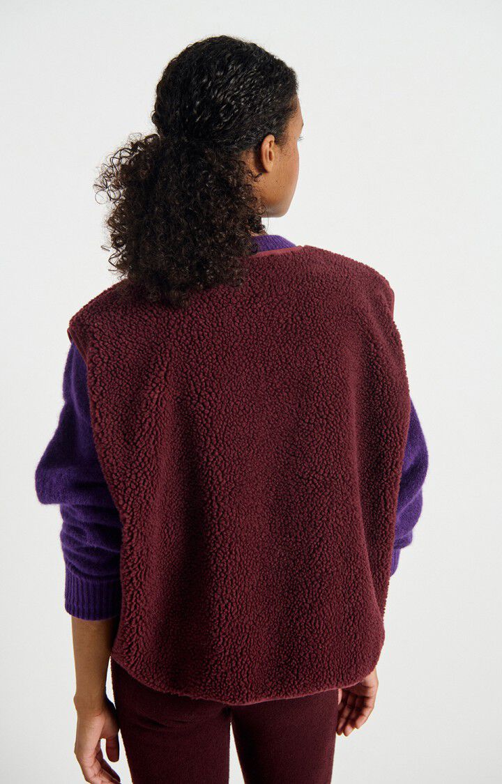 Hoktown Vest (Burgundy Melange)