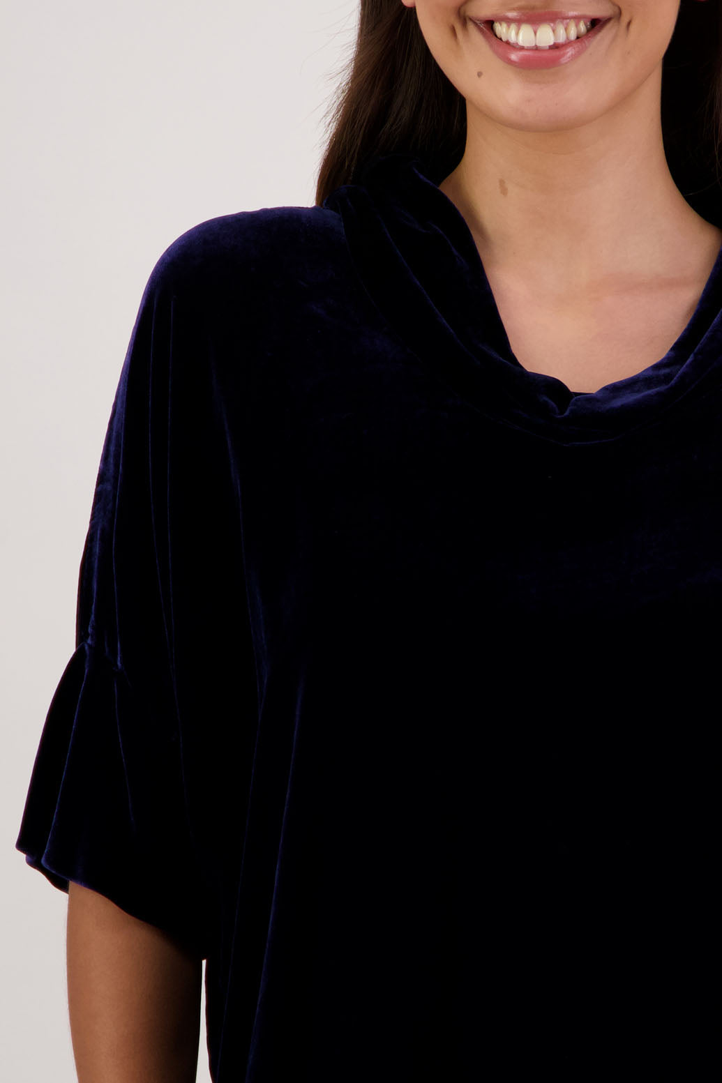 Hanley Velvet Top (Ink)