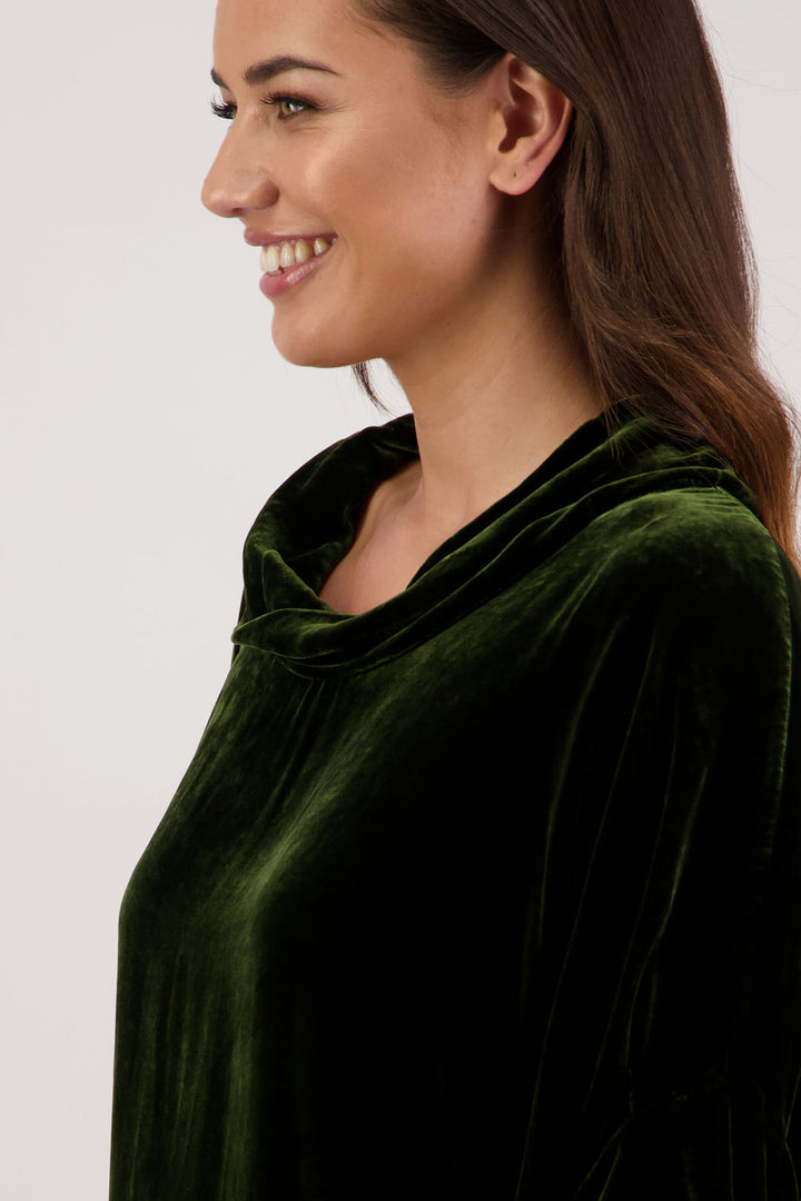 Hanley Velvet Top (Khaki)
