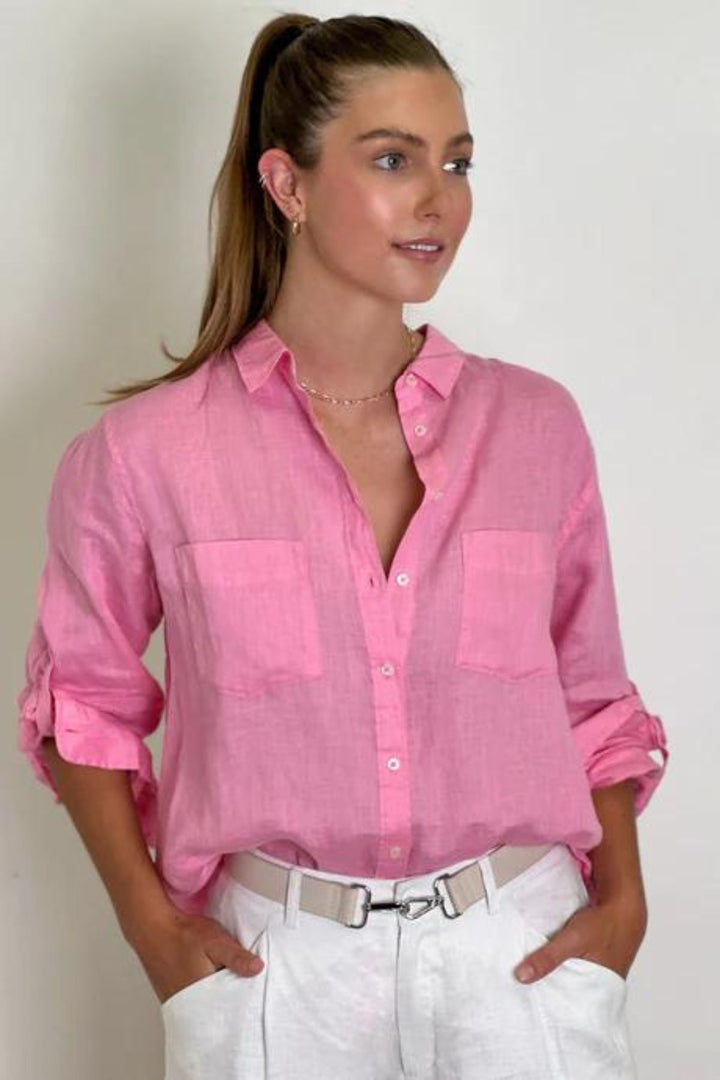 Boyfriend Shirt (Pink)