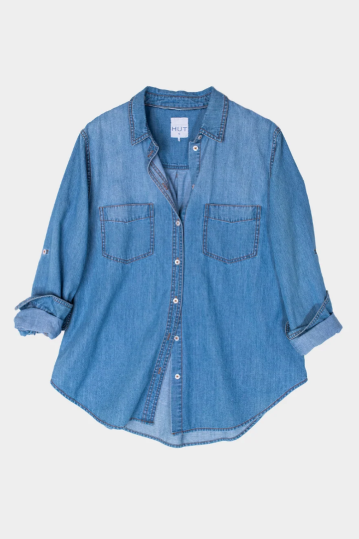 Denim Shirt (Mid-wash)