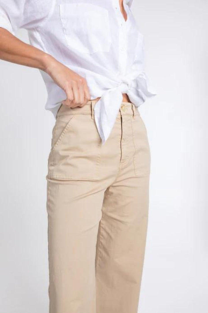 Wide Leg Pants (Sand)