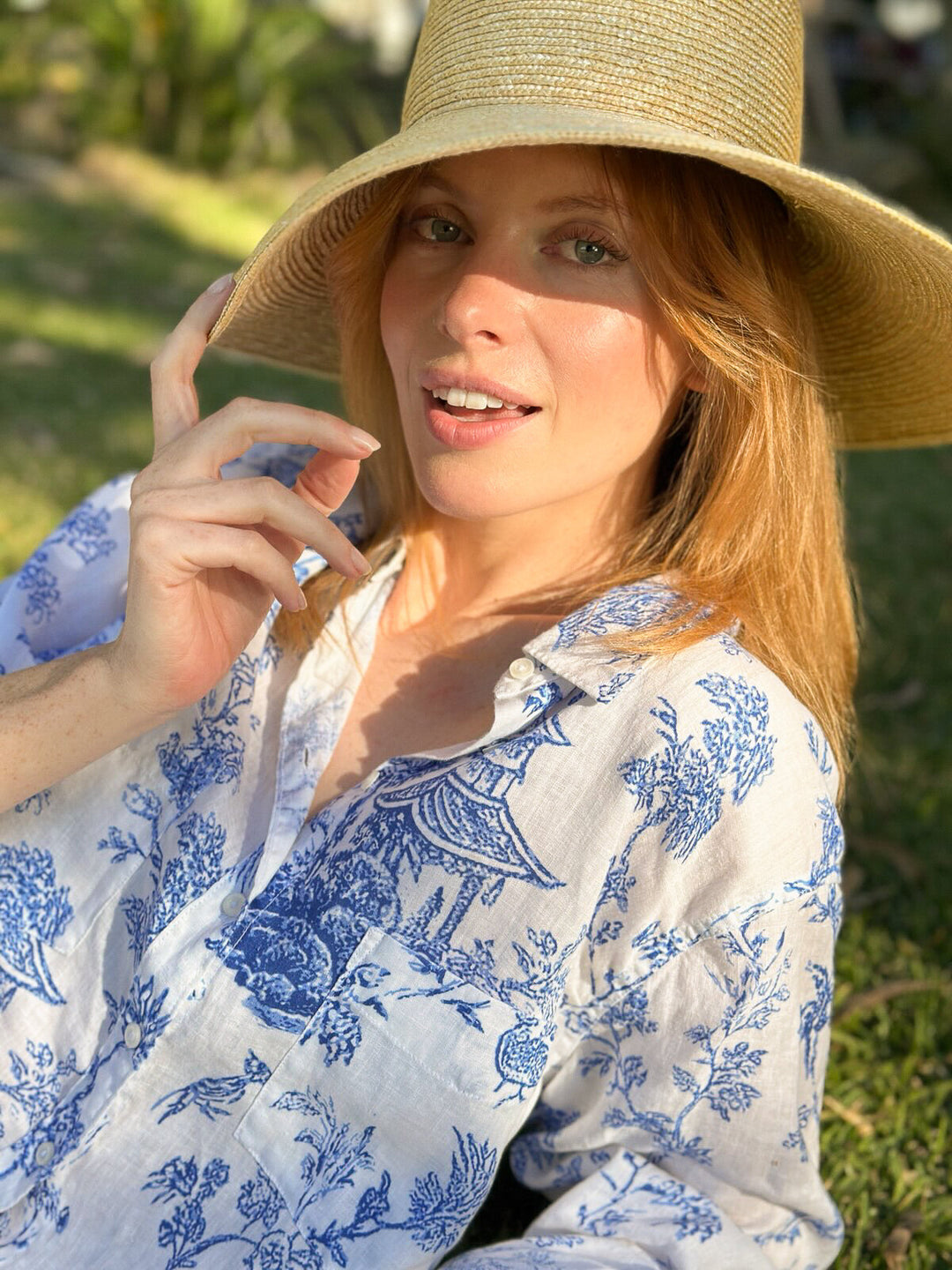 Boyfriend Shirt (CHINOISERIE)