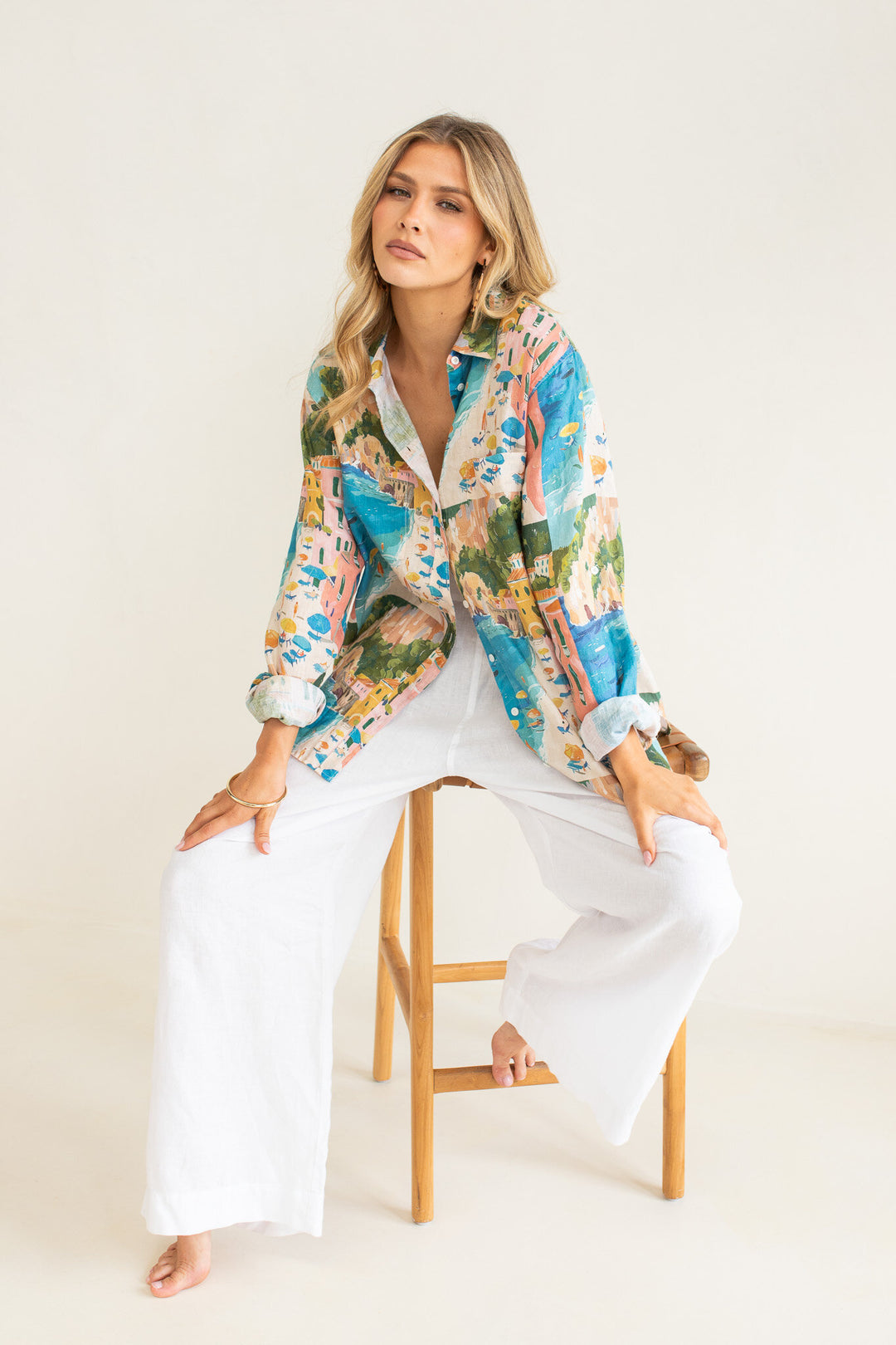 Boyfriend Shirt (Riviera)