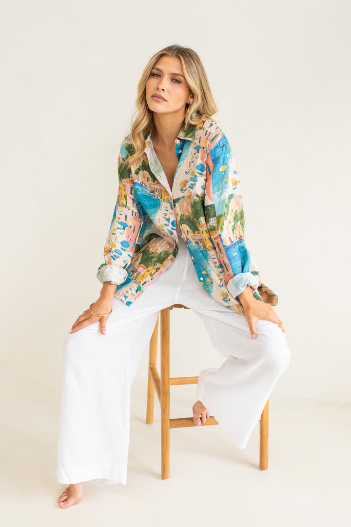 Boyfriend Shirt (Riviera)