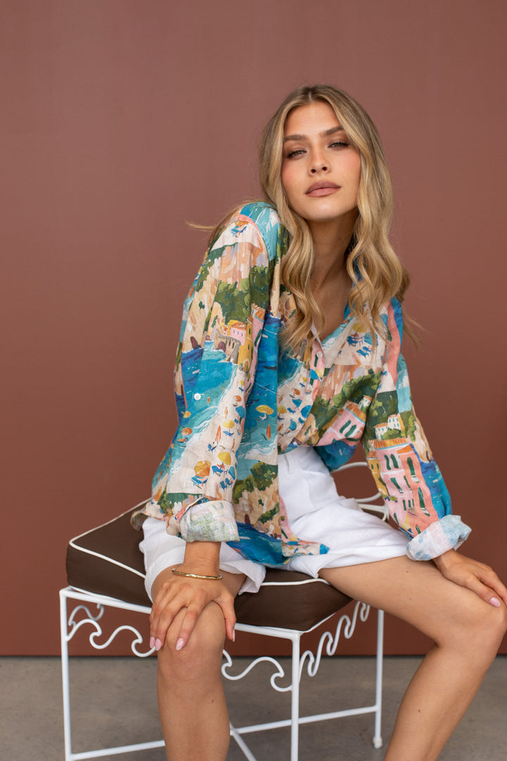 Boyfriend Shirt (Riviera)