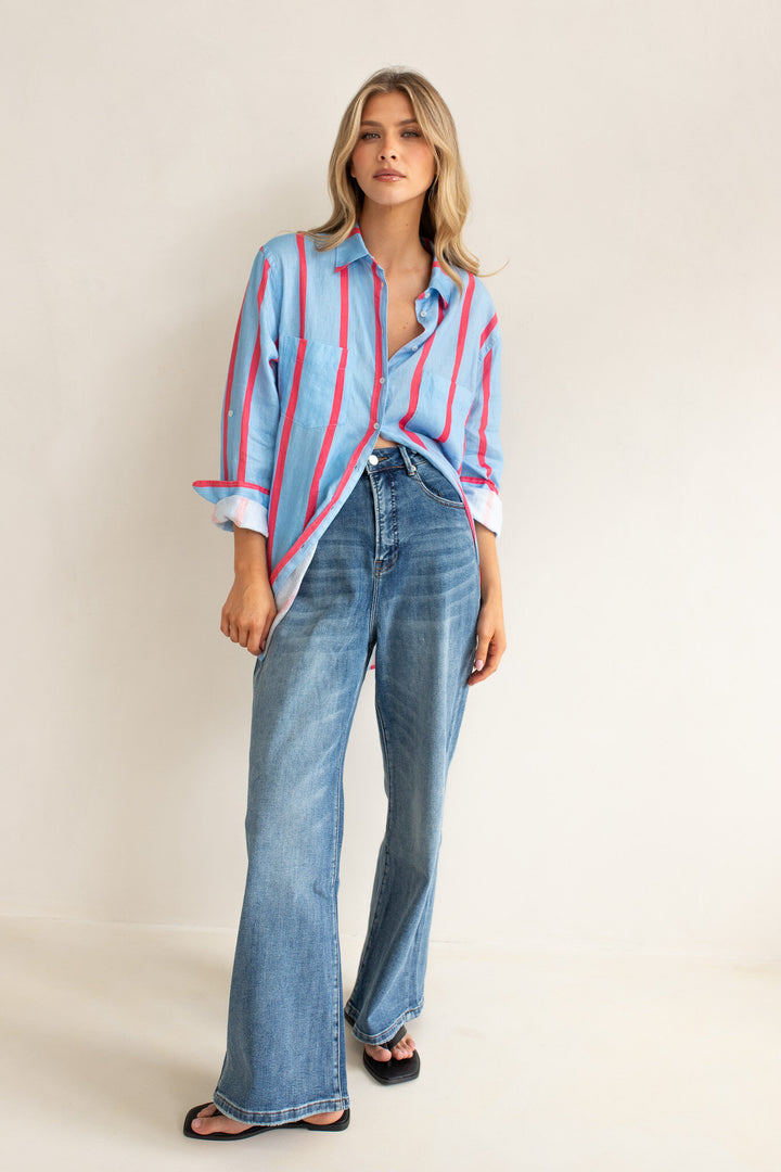 Boyfriend Shirt  (Summer Starts Here)