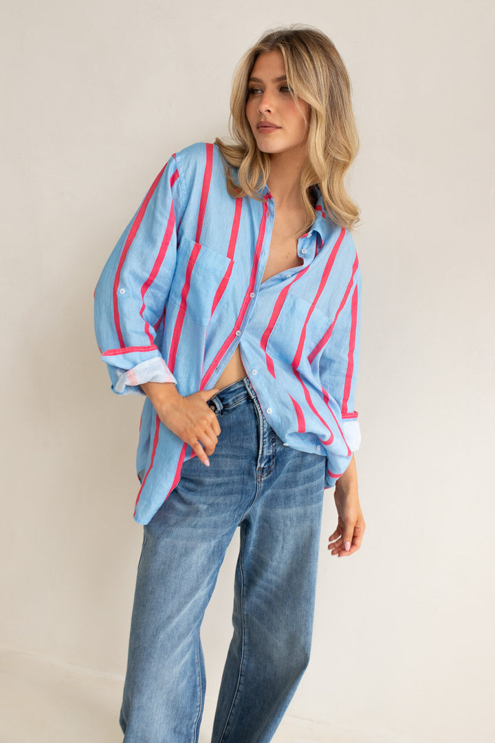 Boyfriend Shirt  (Summer Starts Here)