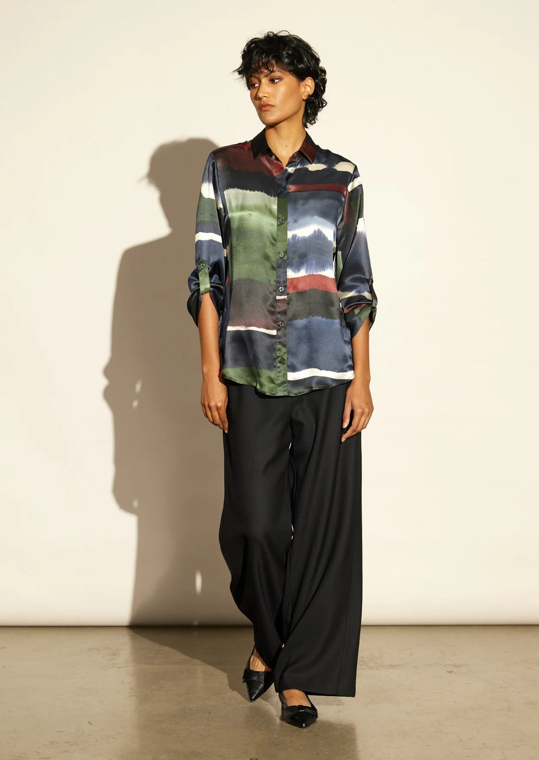 Anglesea Shirt (Silk print)