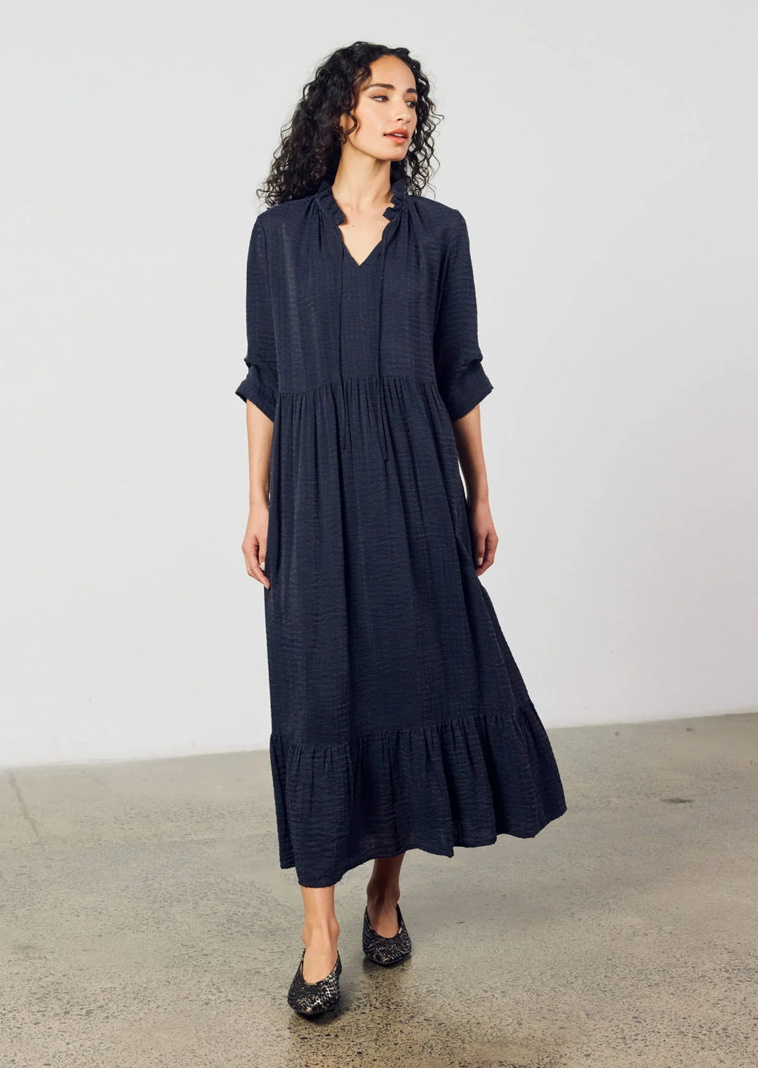 Floridiana Dress (Cupro)