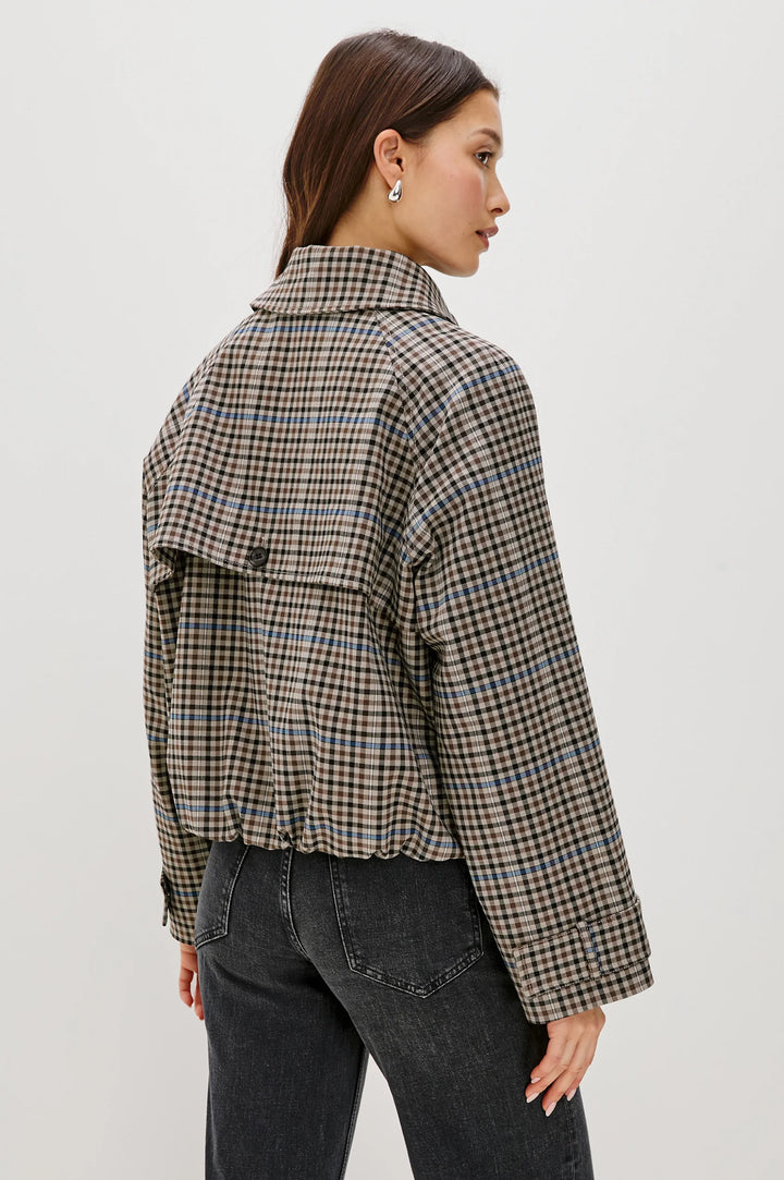 Jett Jacket (Mocha Check)