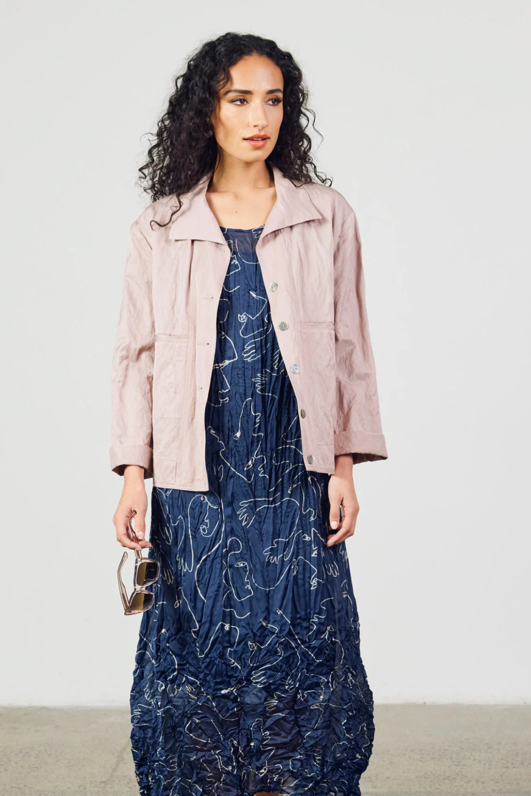 Catalania Jacket (Cotton Metallic)