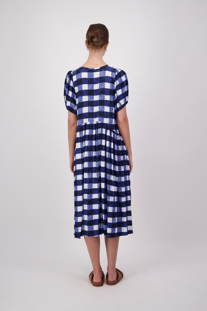 JEM Dress (Blue Gingham)