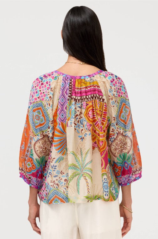 Michaella Peasant Blouse (Avelar)