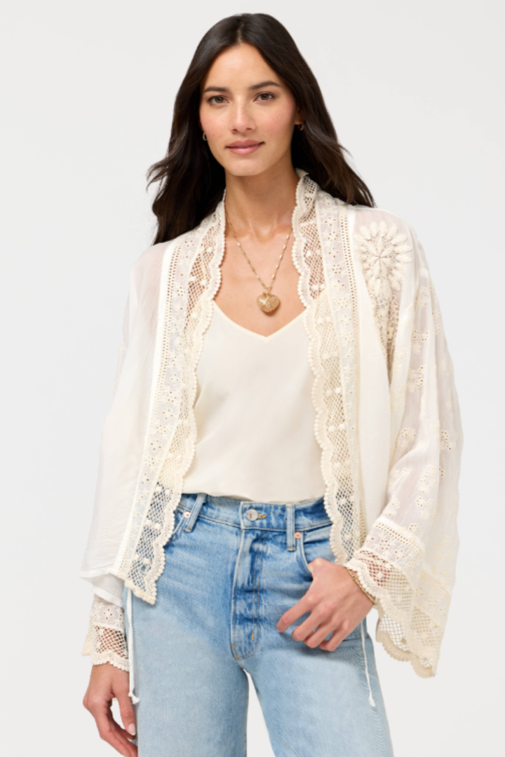 Sandra Patched Kimono (Natural)