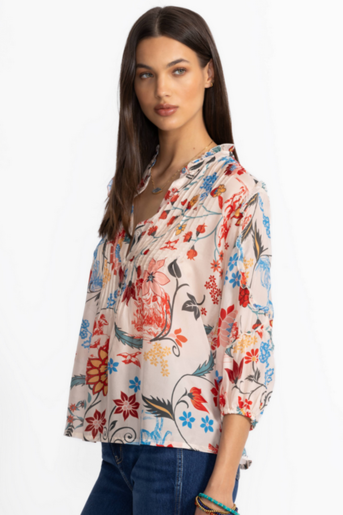 Zeeland Blouse (Prazer Print) – karenjordanstyle
