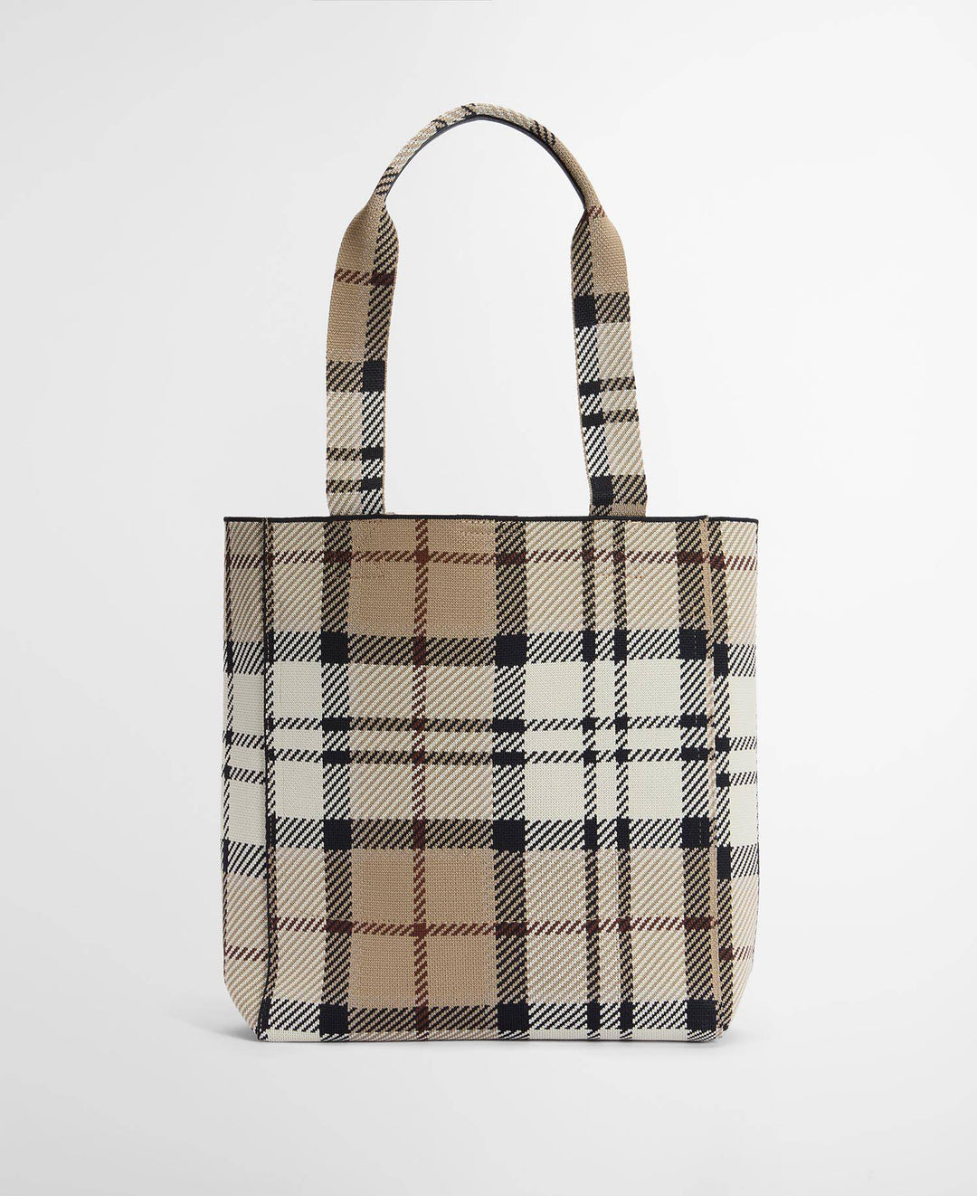 Layla Tartan Shopper Bag (Rosewood Tartan)