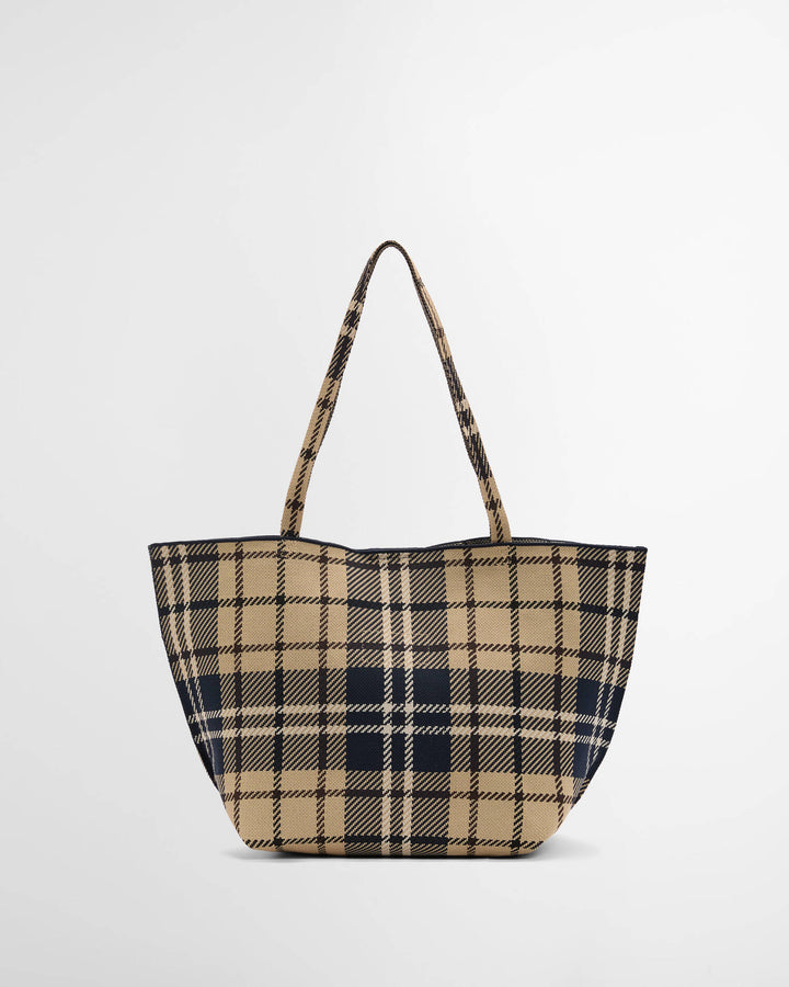 Layla Tartan Large Tote Bag (Birchwood Tartan)