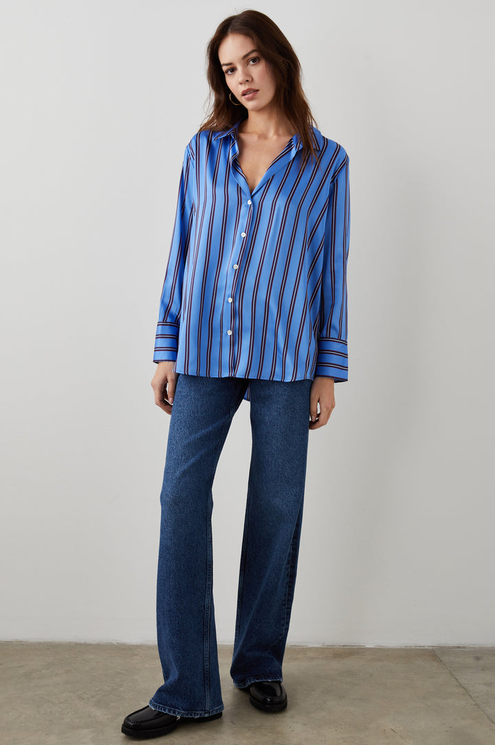 Ledger Shirt (Primrose Stripe)