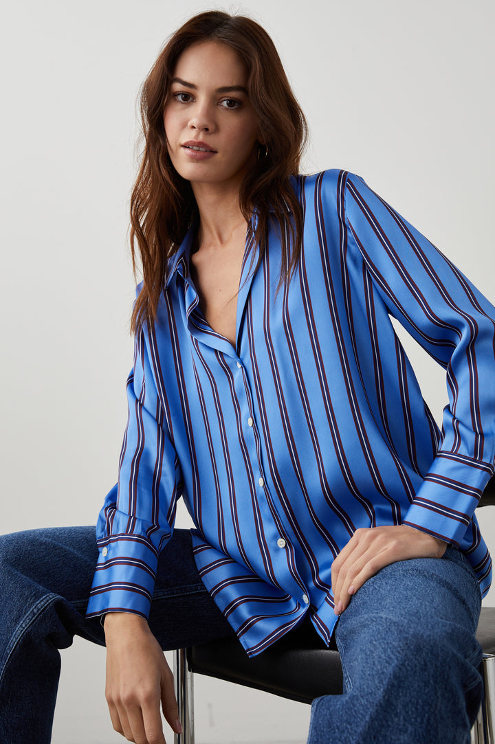 Ledger Shirt (Primrose Stripe)