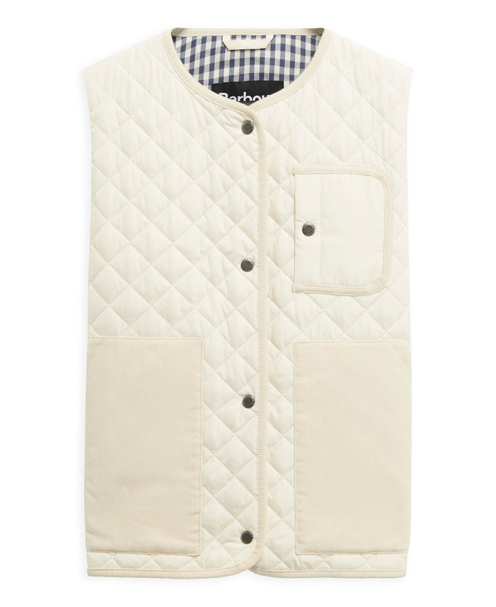 Thulby  Quilted Gilet (Neutral)